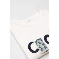 Bluza cu imprimeu text