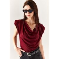 Bluza cu model drapat