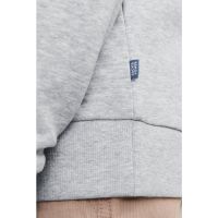 Bluza de trening cu decolteu la baza gatului si model uni