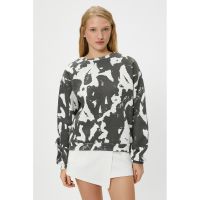 Bluza de trening cu model tie-dye