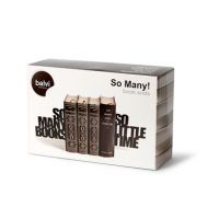 Suport lateral pentru carti - So many books / so little time | Balvi