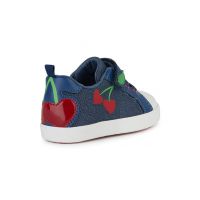 Pantofi cu inchidere velcro si detalii grafice