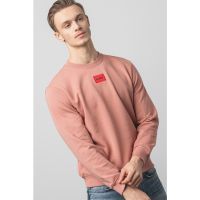 Bluza de trening din bumbac cu decolteu la baza gatului Diragol212