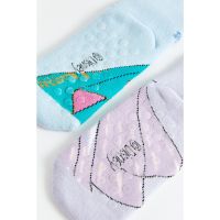Set de sosete cu tematica Frozen - 2 perechi