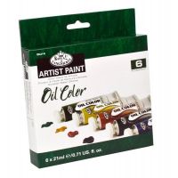 Set 6 x 21 ml culori ulei | Royal & Langnickel