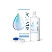 Solutie intretinere lentile de contact Acuvue RevitaLens 360 ml + suport lentile cadou