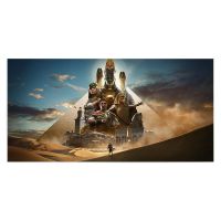 Tablou afis Assassin&#8217;s Creed - Material produs:: Tablou canvas pe panza CU RAMA, Dimensiunea:: 40x80 cm