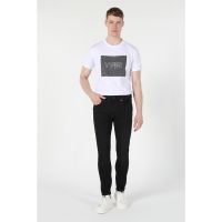 Blugi skinny cu buzunare