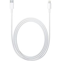 Cablu de date Lightning, Apple, Lungime cablu de 2m, Alb