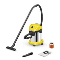 Aspirator Karcher WD 3 S V-17/4/20, uscat-umed, 1000 W, 17 l, galben/negru