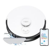 Aspirator robot cu mop si navigare Lidar Tapo Rv30, Capacitate Acumulator: 5000 Mah, Reincarcare Si Reluare, Lidar + Gyroscope, Harta Virtuala, Inaltime De Trecere: 20 Mm