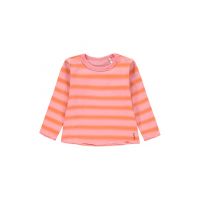Bluza cu decolteu rotund si dungi