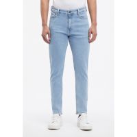 Blugi slim fit cu talie medie