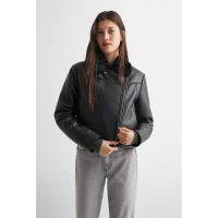 Jacheta biker din piele ecologica Fazbl