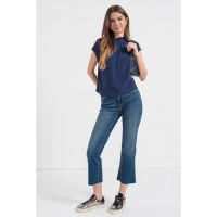 Bluza cu guler cu volan