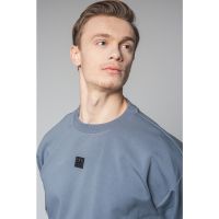Bluza de trening cu decolteu la baza gatului