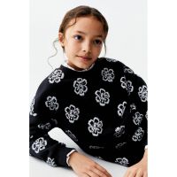 Bluza de trening cu model floral Tai