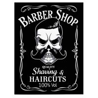 Barber Shop Tablou Shaving - Material produs:: Poster pe hartie FARA RAMA, Dimensiunea:: A1 59,4x84,1 cm