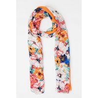 Esarfa cu imprimeu floral