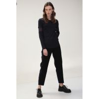 Bluza cu garnituri de plasa