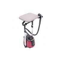 Aparat de calcat vertical cu abur - 2000 W - 2.1 litri - debit abur 40 g/minut - Display LCD - Rosu/ Negru