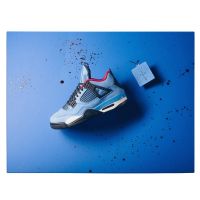 Jordan 4 Retro tablou - Material produs:: Tablou canvas pe panza CU RAMA, Dimensiunea:: 60x80 cm
