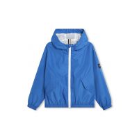 Jacheta windbreaker cu gluga si buzunare oblice