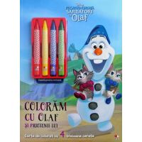 Disney. Regatul de gheata. Sarbatori cu Olaf. Coloram cu Olaf si prietenii lui | 