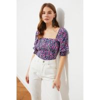 Bluza cu model floral