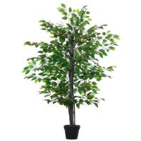 Arbore Artificial de Banan Outsunny, Planta Artificiala, bananier artificial | AOSOM RO