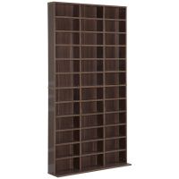 Biblioteca perete pentru camera,birou ,Sarcina 50kg,195x102x23.5cm,maro HOMCOM | Aosom RO