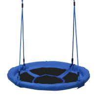 HOMCOM Leagăn Rotund pentru Copii, Utilizare Intern/Extern, 100x180cm, Rezistent și Sigur | Aosom Romania