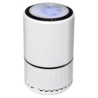 HOMCOM Purificator de Aer cu Filtru HEPA 3 Viteze Φ20x32 cm pentru Curatarea Aerului in Casa si Birou | Aosom Romania