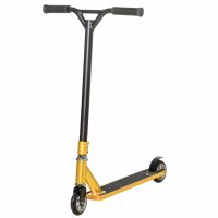HOMCOM Trotinetă Freestyle, Design Robust, pentru Trucuri și Parcuri, 65x48.5x83cm, Aurie | Aosom Romania