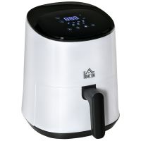 HOMCOM Friteuza Aer Calorifer 2.5L 1300W Compactă Ușor de Curățat 33.9x24.9x29.9cm | Aosom Romania