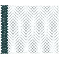 Outsunny Plasă de Împrejmuire din Oțel Plastifiat Verde, Ideală pentru Grădini și Spații Exterioare, 25x1.7m | Aosom Romania
