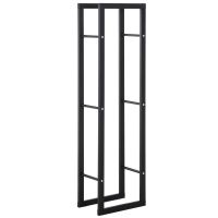 HOMCOM raft stocare lemne, vertical, de interior, 40x25x150cm | AOSOM RO