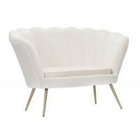Mauro Ferretti CANAPEA VIENNA CREM CM 130X74X84