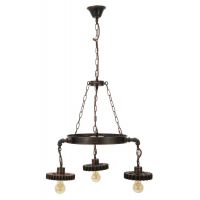 Mauro Ferretti CANDELABRU IN STIL INDUSTRIAL 3 LUMINI CM Ø 54X104