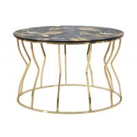 Mauro Ferretti Masuta De Cafea Blat Cu Fruza Cm Ø 70X43,5