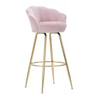 Mauro Ferretti Scaun de bar VIENNA ROZ CM 55X53X110