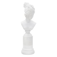Mauro Ferretti SCULPTURA FEMEIE CU PIEDESTAL CM 11X10,5X35,5