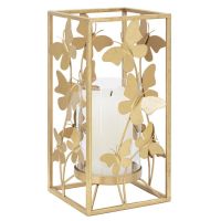 Mauro Ferretti Suport de lumanari fluture glam 14X14X29cm