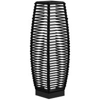 Lampadar Solar Outsunny pentru Exterior, Lampa de Gradina si Alee cu LED pentru Iluminat Decorativ | Aosom Romania