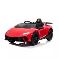 Masinuta electrica pentru copii, Lamborghini Huracan, 4x4, 120W 12V, culoare rosie