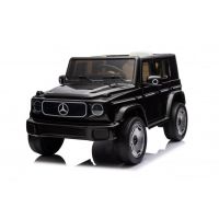 Masinuta electrica pentru copii, Mercedes EQG 140W 12V 9Ah, Premium, culoare Neagra
