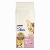 Cat Chow Kitten, hrana uscata pentru pisici junior - 15 kg