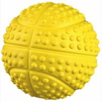 Jucarie Minge Cauciuc Natural 7 cm cu Sunet