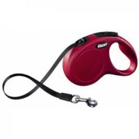 Lesa pentru caini Flexi New Classic Banda L 5M Rosu