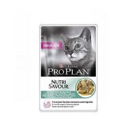 Pro Plan Delicate Nutrisavour Sos cu peste oceanic, 24x85 g